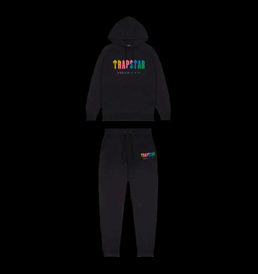 TRAPSTAR CHENILLE DECODED HOODED TRACKSUIT (CANDY EDITION)