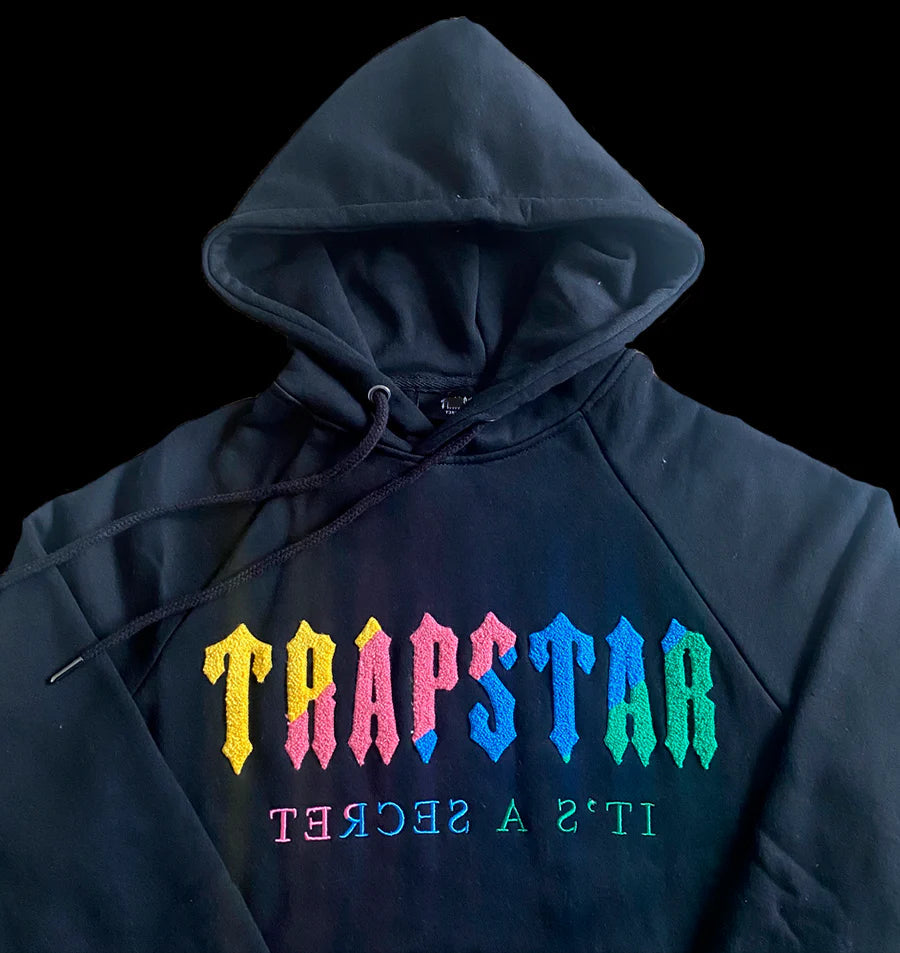 TRAPSTAR CHENILLE DECODED HOODED TRACKSUIT (CANDY EDITION)