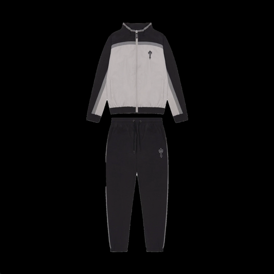 TRAPSTAR IRONGATE T SHELLSUIT (GREY/BLACK)