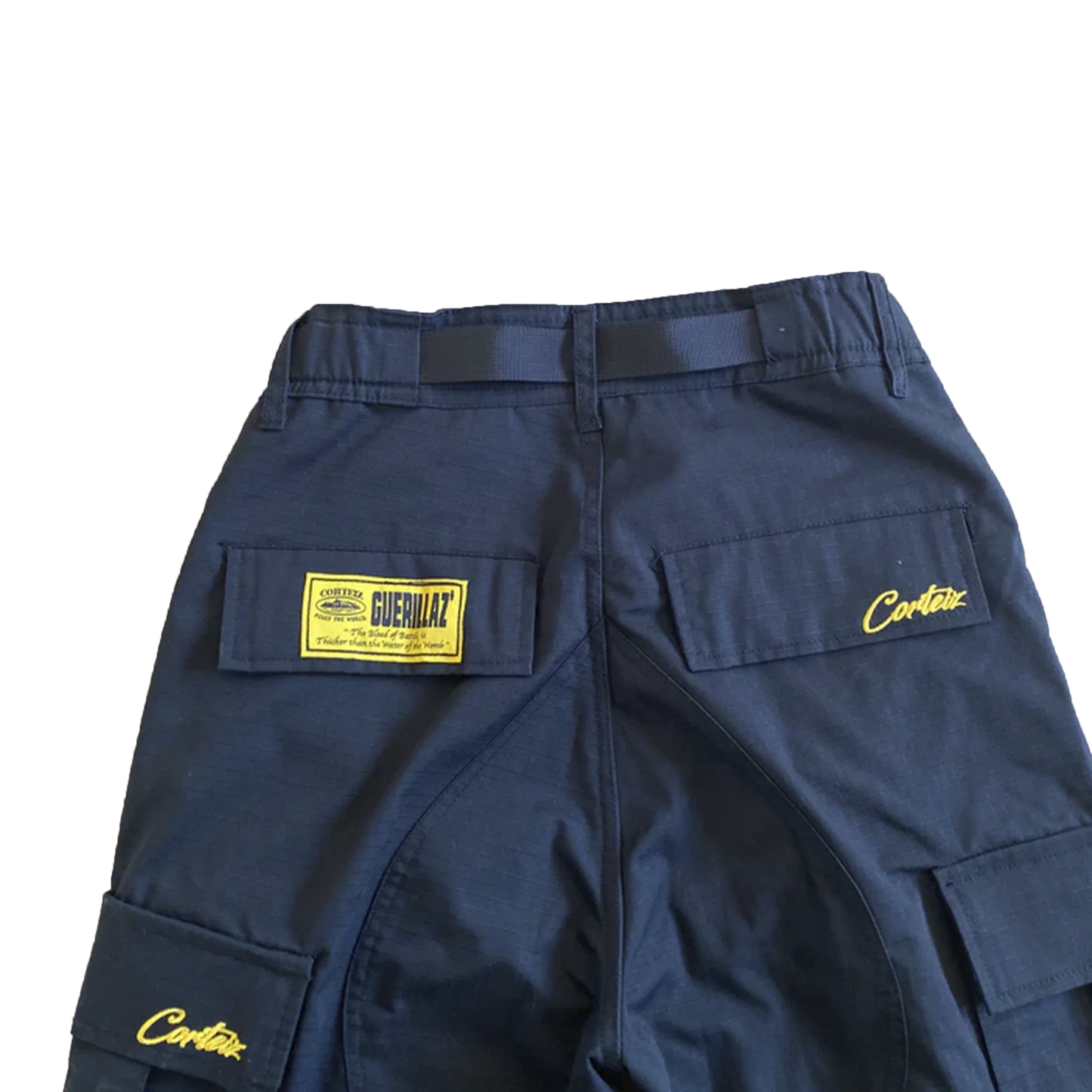 CORTEIZ GUERILLAZ CARGOS (BLACK/YELLOW)