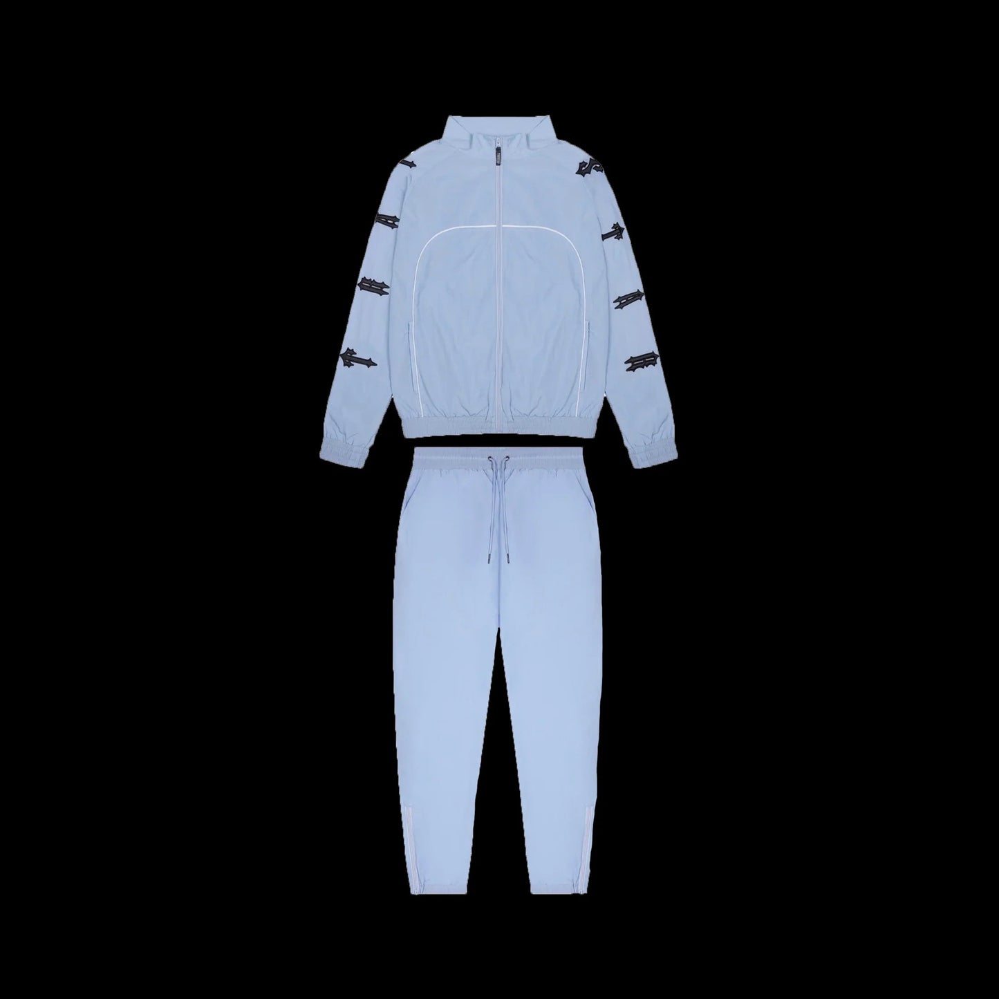 TRAPSTAR IRONGATE SHELL TRACKSUIT 2.0 (BLUE/WHITE)