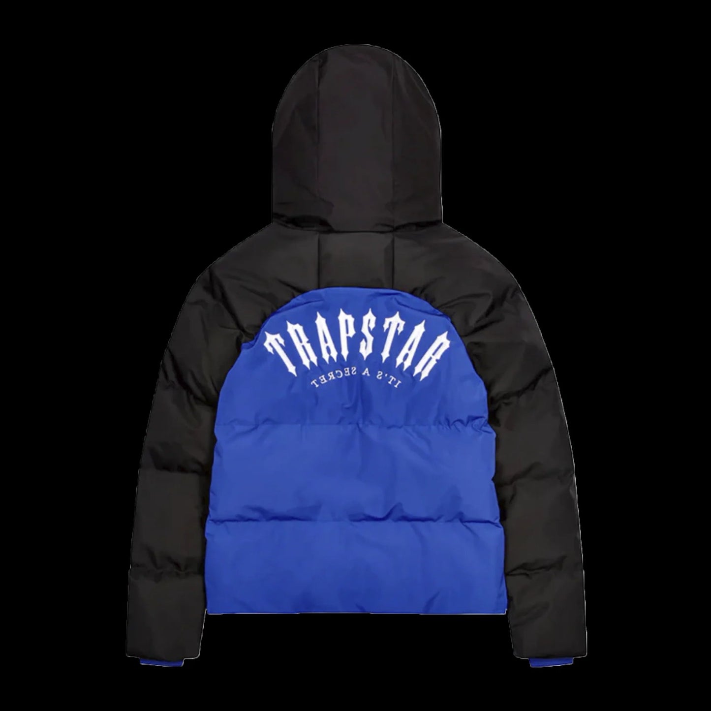 TRAPSTAR IRONGATE ARCH PUFFER AW23 (BLUE/BLACK)