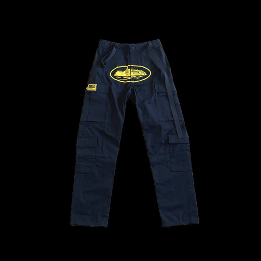 CORTEIZ GUERILLAZ CARGOS (BLACK/YELLOW)