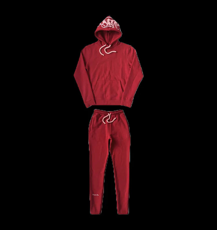 SYNAWORLD 'SYNA LOGO' TRACKSUIT - (RED)