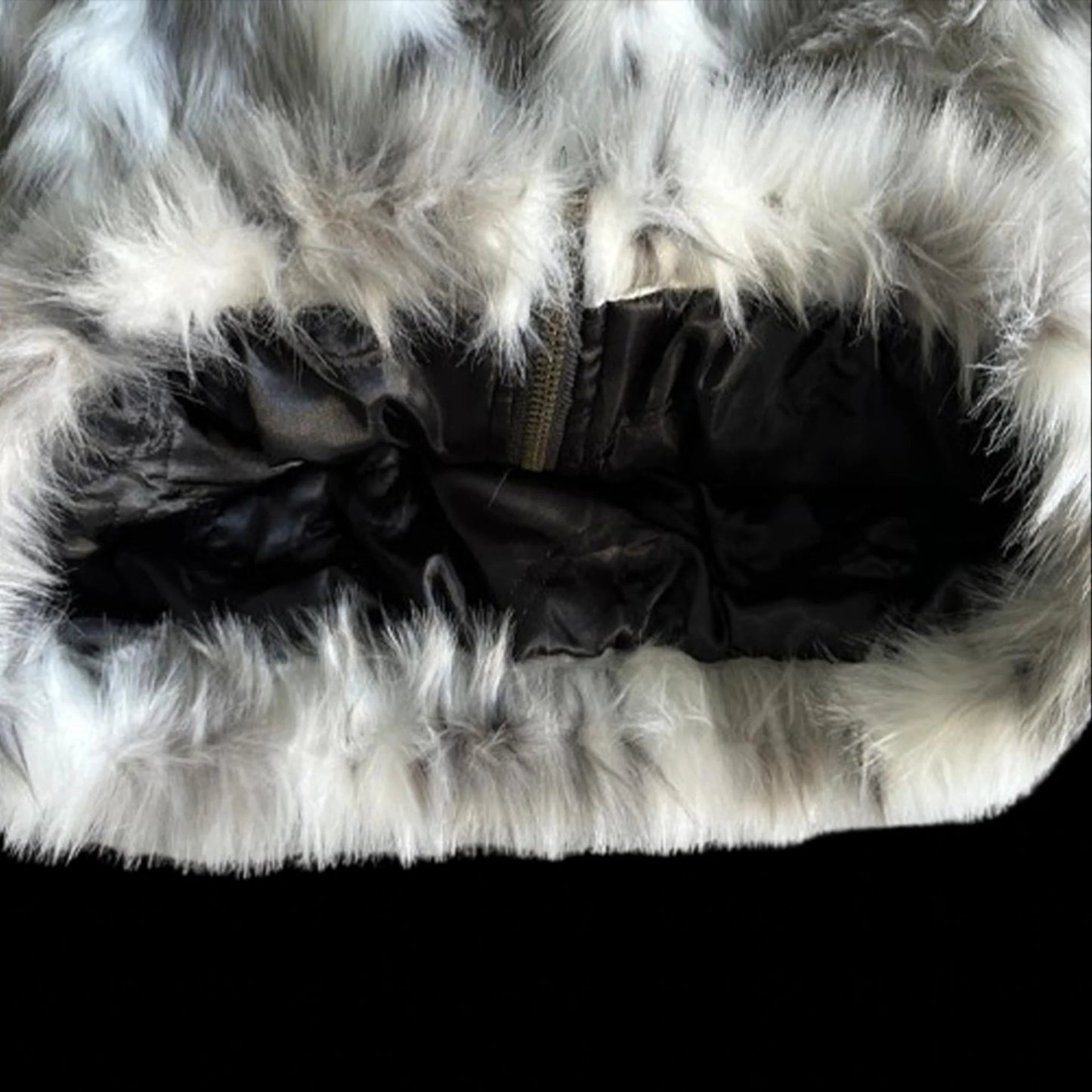 CORTEIZ HOODED FUR JACKET (MULTI)