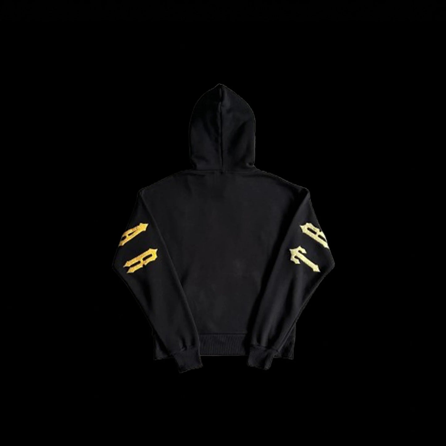 TRAPSTAR IRONGATE ARCH CHENILLE 2.0 TRACKSUIT (BLACK/YELLOW)