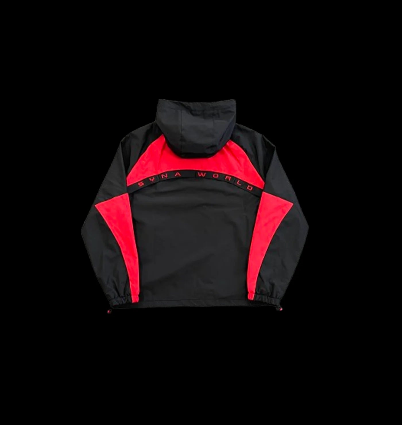 SYNA LOGO VORTEX WOVEN JACKET (BLACK/RED)