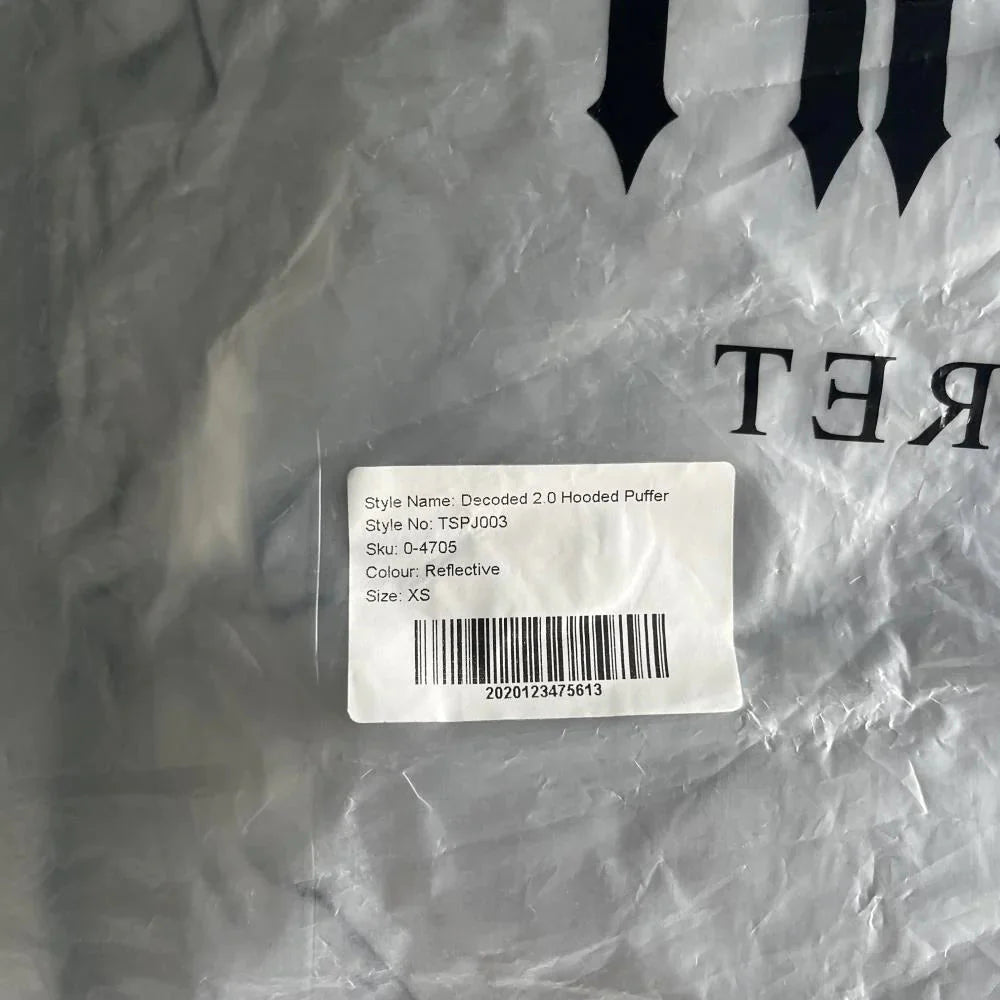 TRAPSTAR DECODED HOODED PUFFER 2.0 (REFLECTIVE)