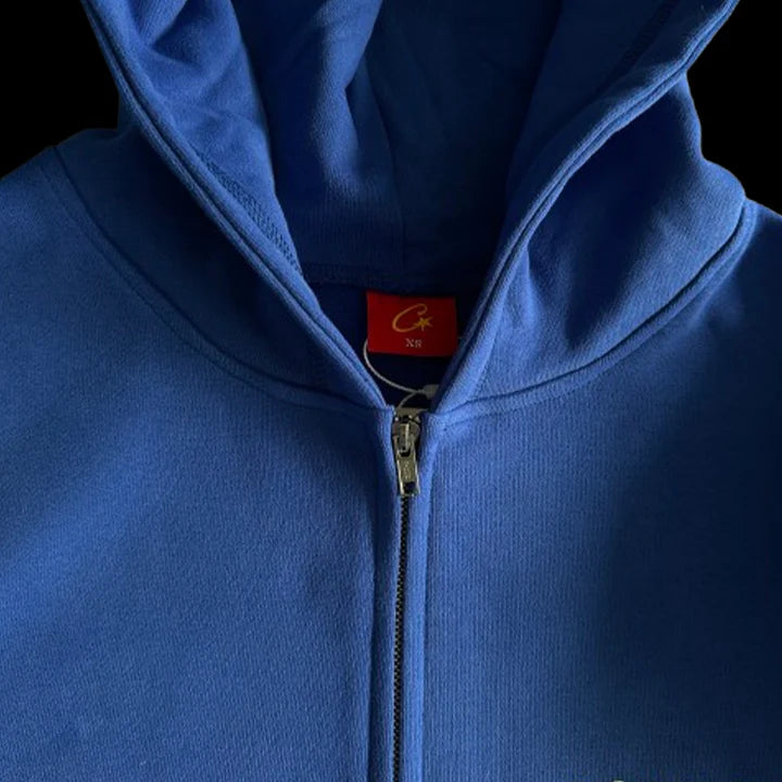 CORTEIZ GASOLINA DOUBLE ZIP TRACKSUIT - (BLUE)