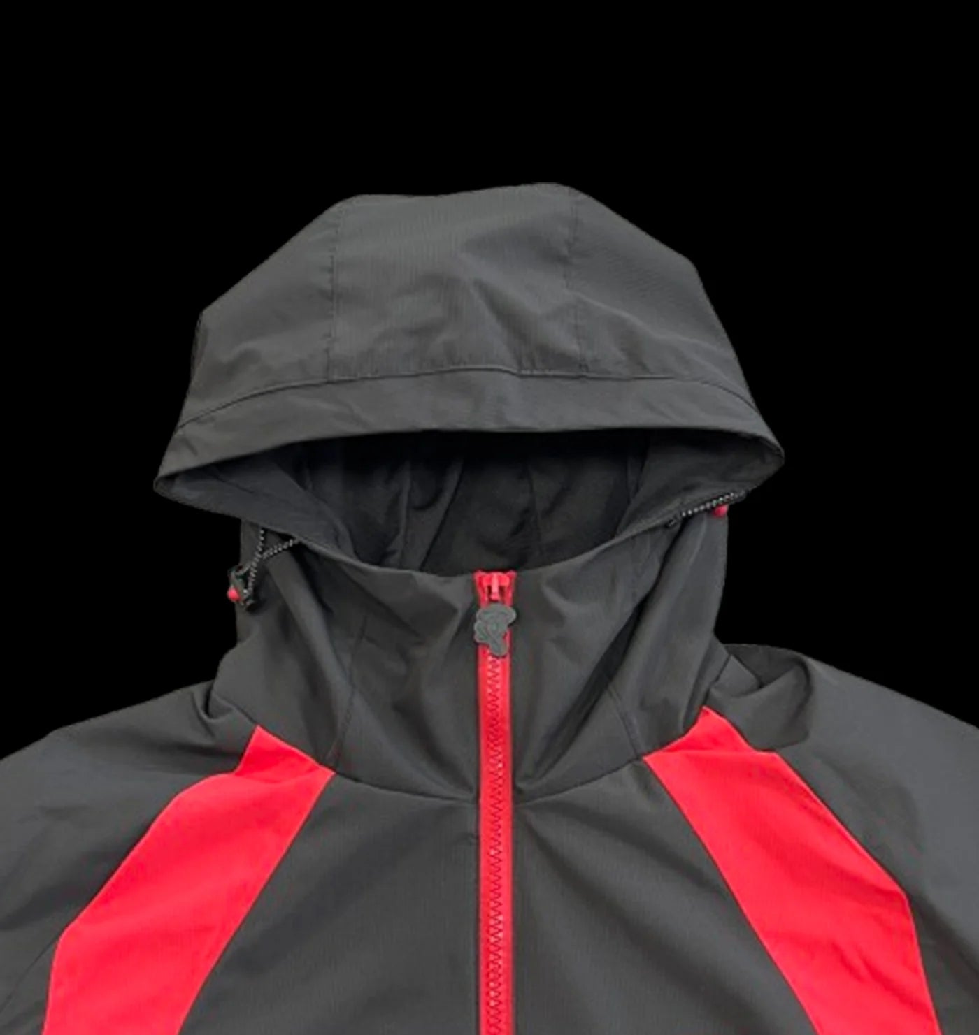 SYNA LOGO VORTEX WOVEN JACKET (BLACK/RED)