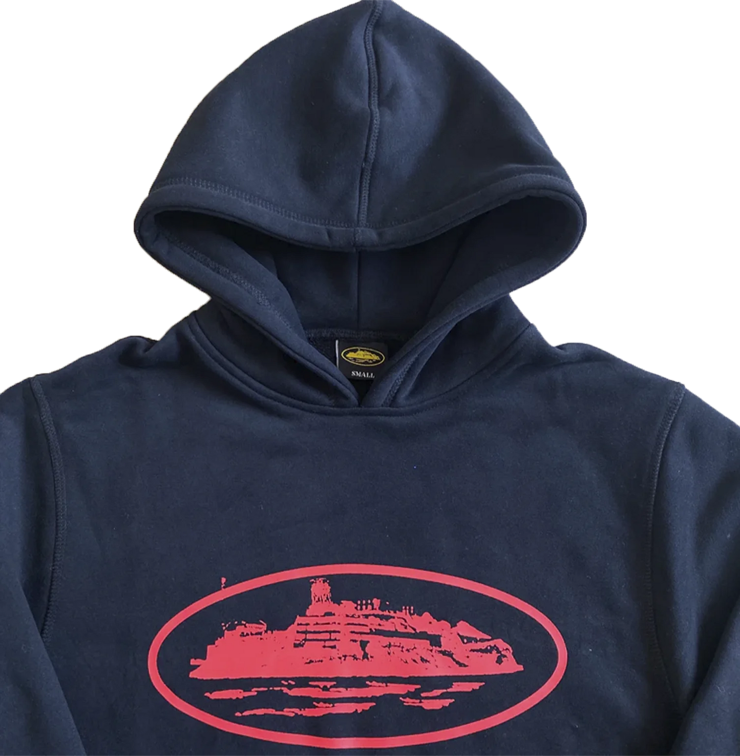 CORTEIZ ALCATRAZ HOODIE (BLACK/RED)