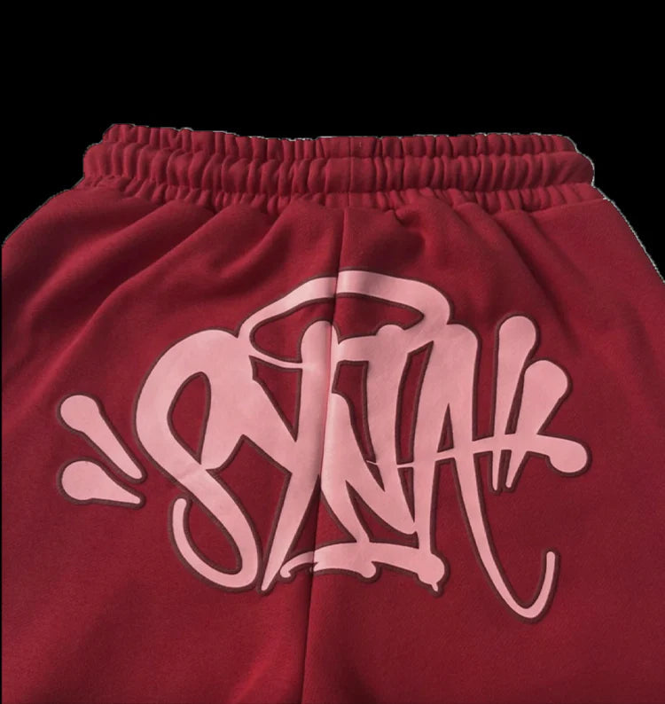 SYNAWORLD 'SYNA LOGO' TRACKSUIT - (RED)