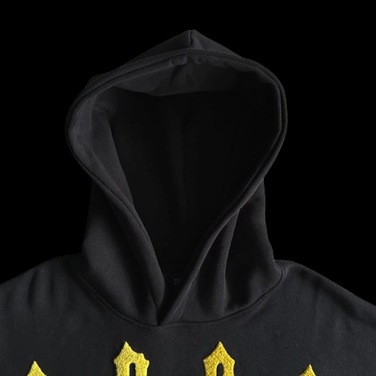 TRAPSTAR IRONGATE ARCH CHENILLE 2.0 TRACKSUIT (BLACK/YELLOW)