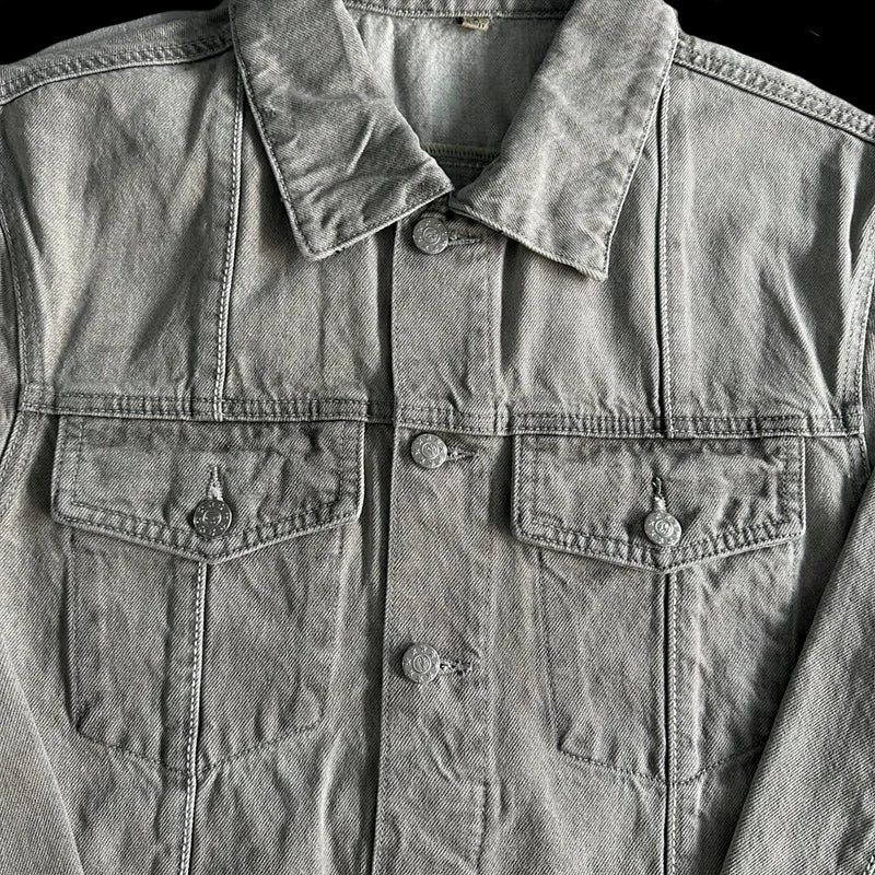 CORTEIZ C-STAR DENIM JACKET (GRAY)