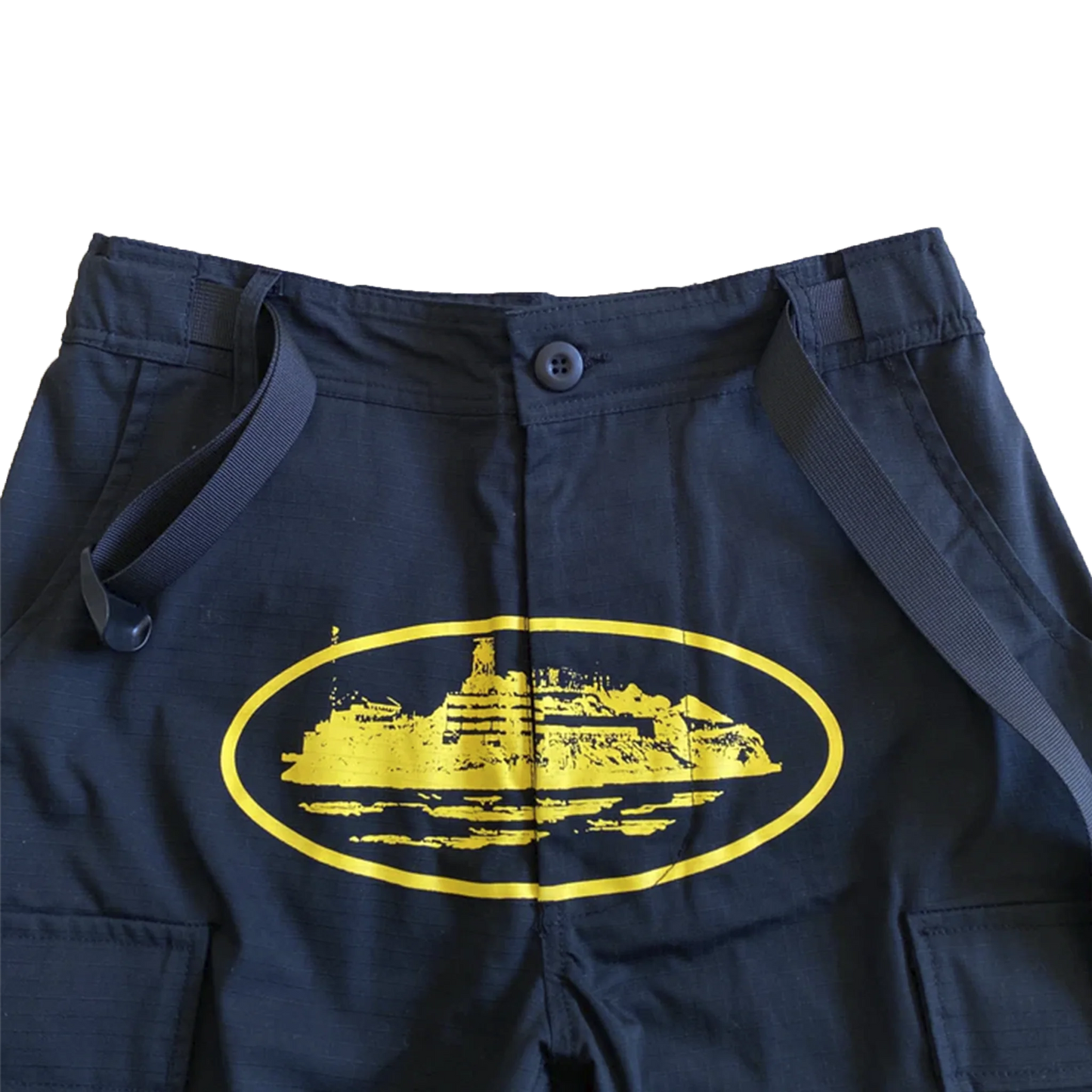 CORTEIZ GUERILLAZ CARGOS (BLACK/YELLOW)