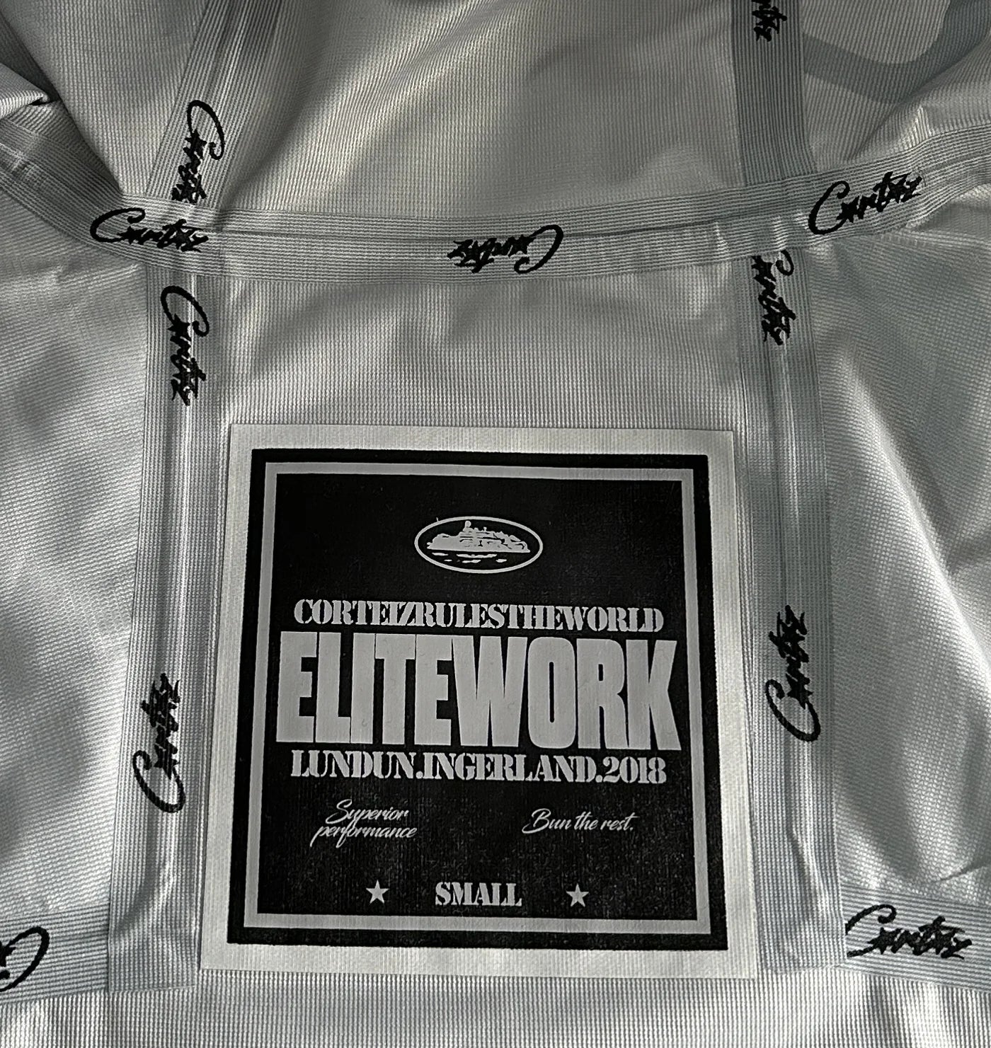 CORTEIZ ELITEWORK WATERPROOF SHELL JACKET (PLATINUM)