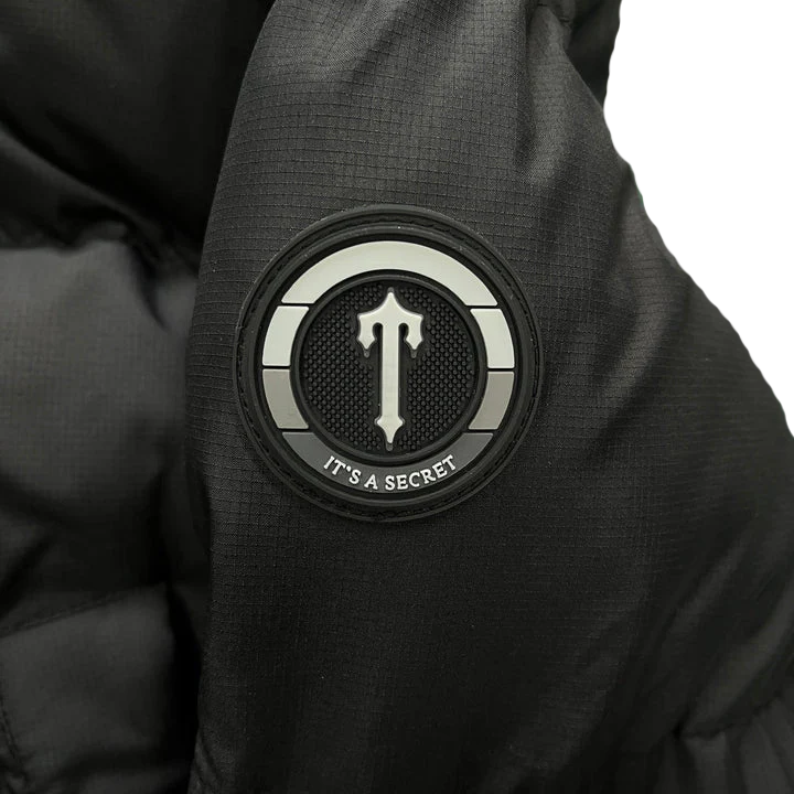 TRAPSTAR DECODED HOODED PUFFER 2.0 (BLACK)