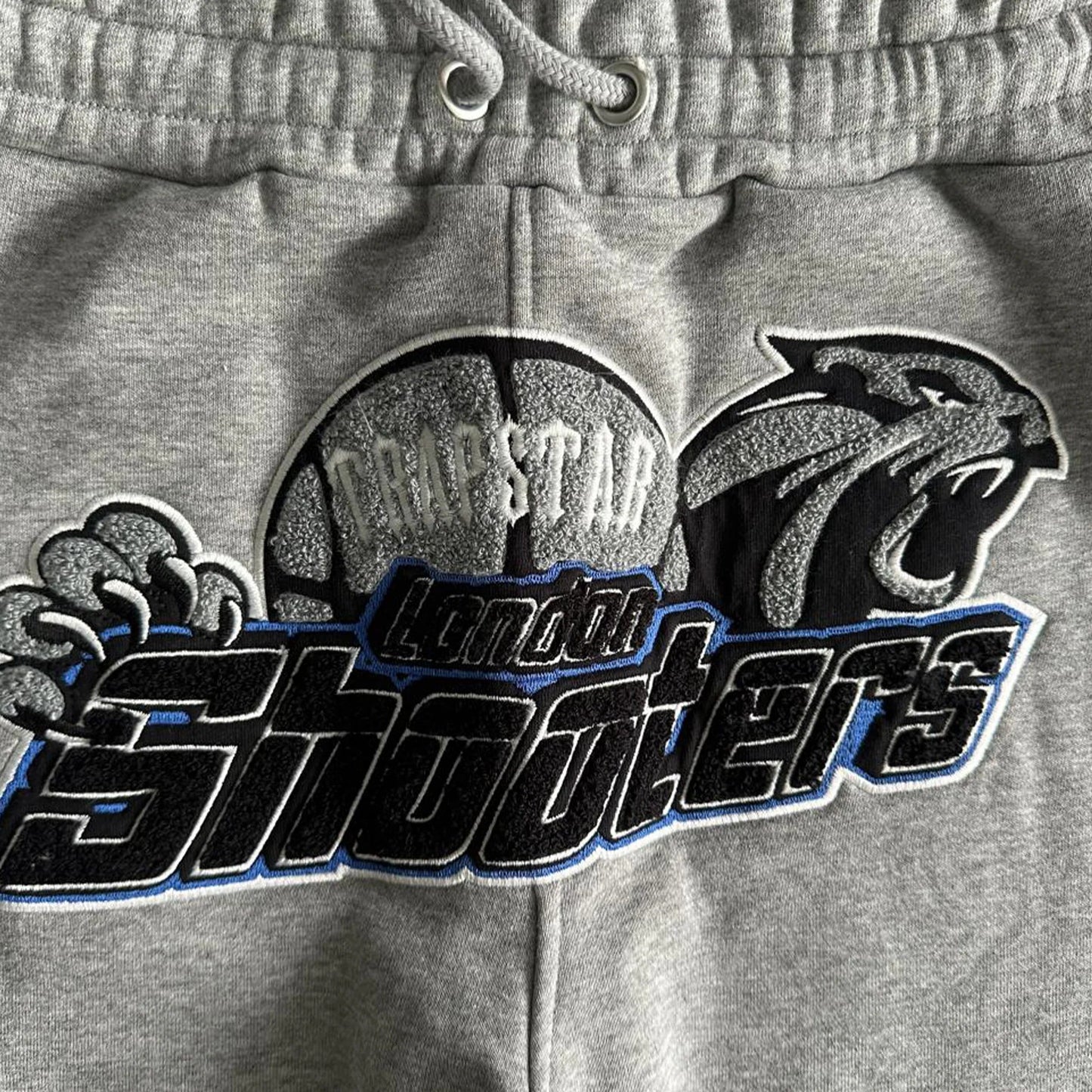 TRAPSTAR SHOOTERS 2.0 HOODIE TRACKSUIT (GREY/BLUE)