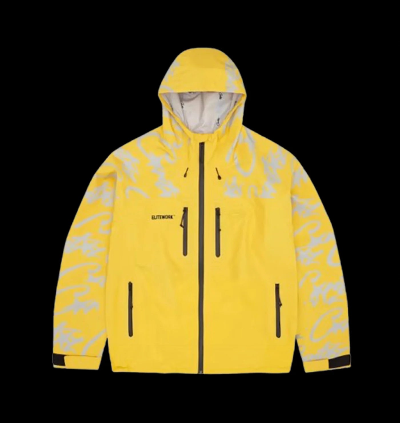 CORTEIZ ELITEWORK WATERPROOF SHELL JACKET (YELLOW)