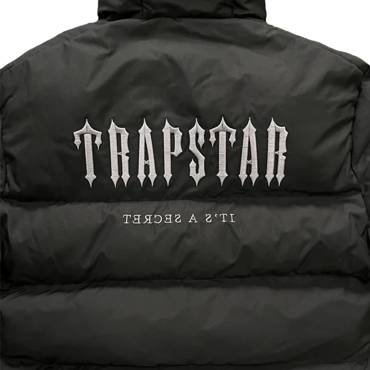 TRAPSTAR DECODED HOODED PUFFER 2.0 (BLACK)