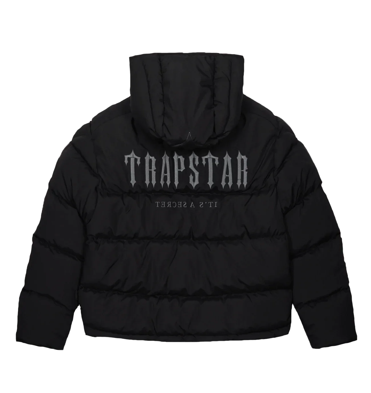 TRAPSTAR DECODED HOODED PUFFER 2.0 (BLACK)