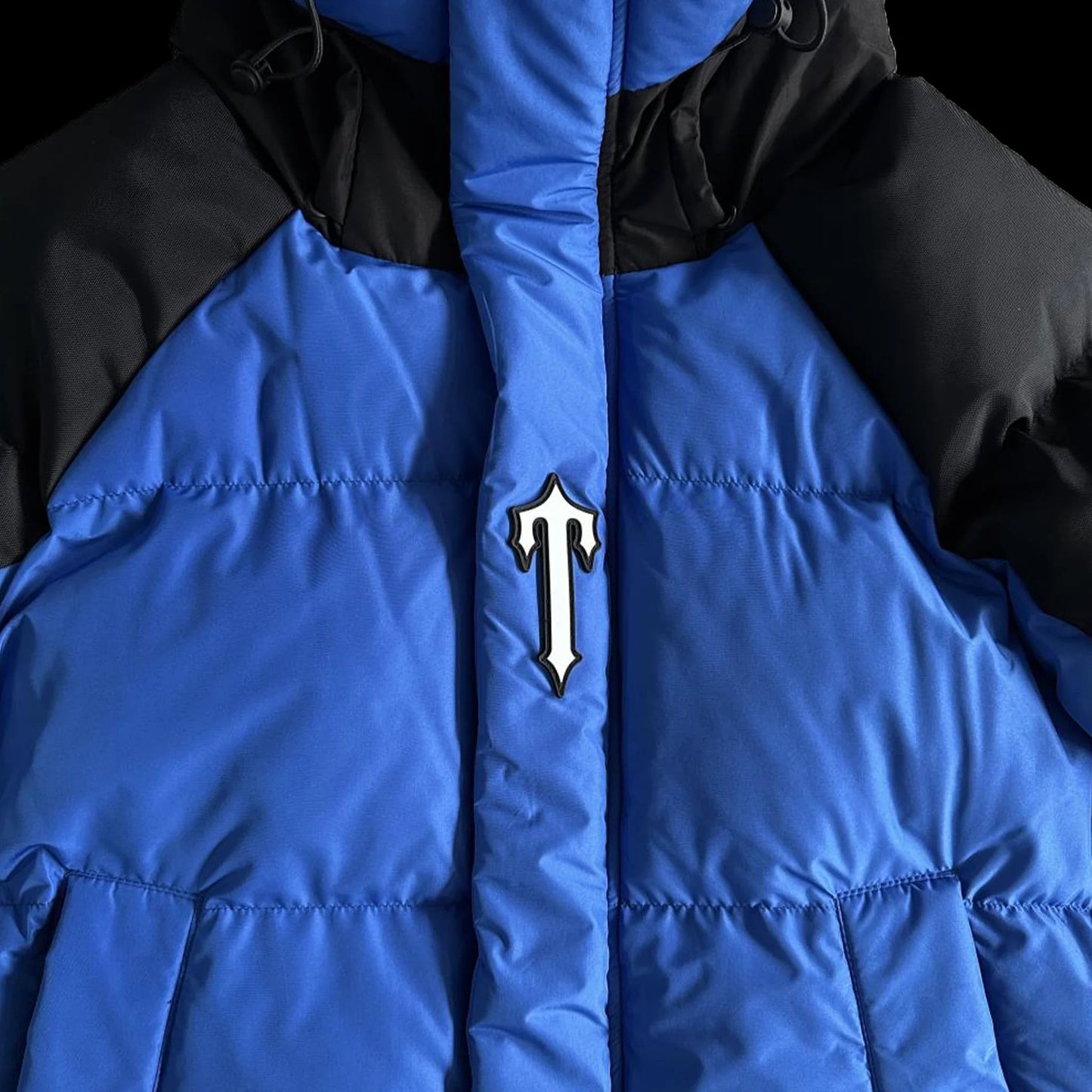 TRAPSTAR IRONGATE ARCH PUFFER AW23 (BLUE/BLACK)