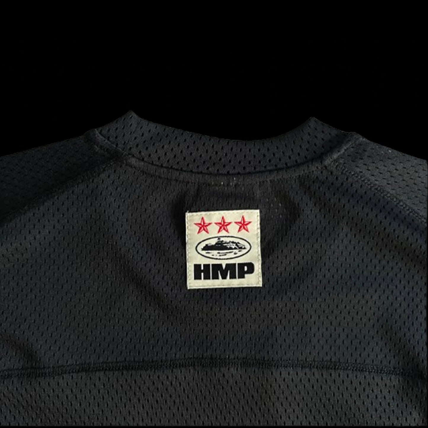 CORTEIZ HMP MESH PANEL JERSEY (BLACK)