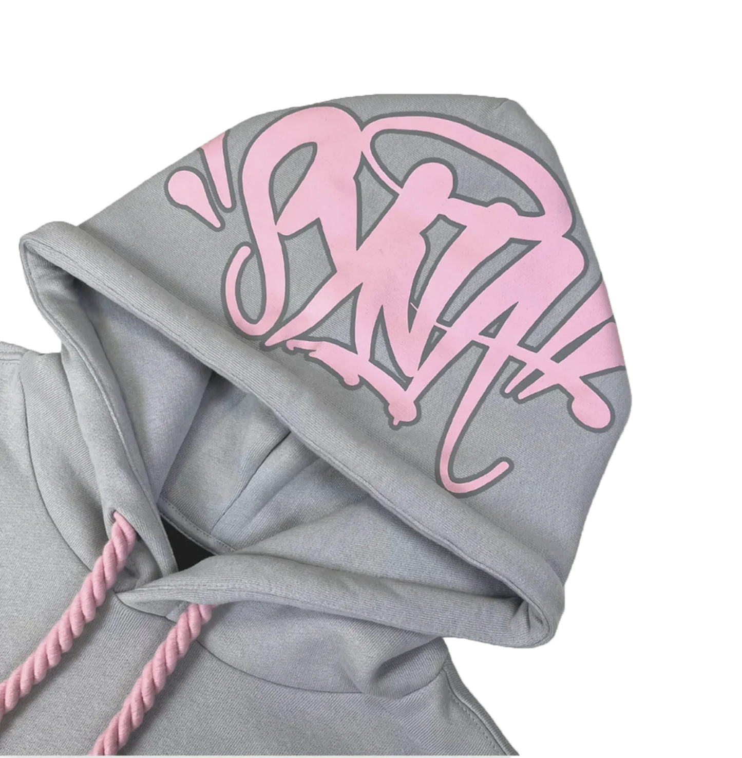 SYNAWORLD 'SYNA LOGO' TRACKSUIT - (GREY/PINK)