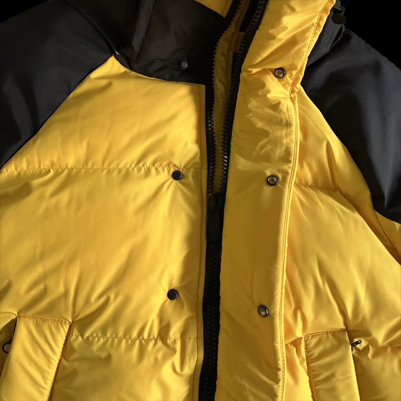 TRAPSTAR IRONGATE ARCH PUFFER AW23 (YELLOW/BLACK)