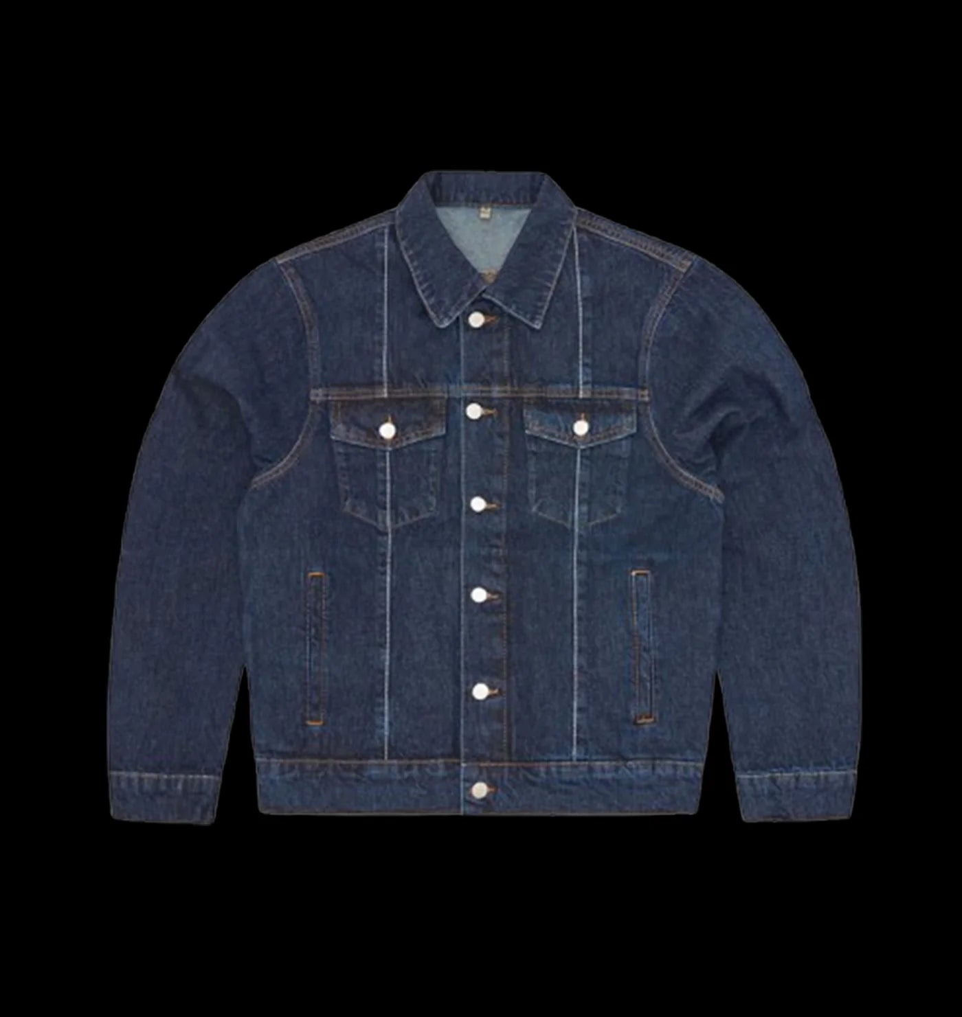 CORTEIZ C-STAR STITCH-DOWN DENIM JACKET (DARK WASH)