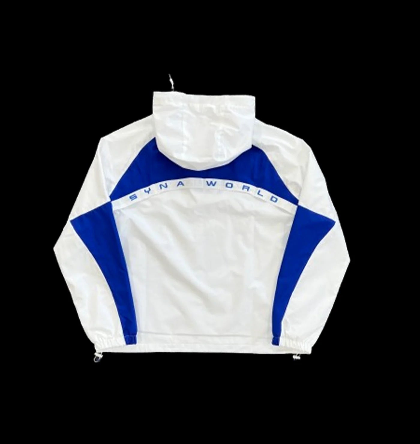 SYNA LOGO VORTEX WOVEN JACKET (WHITE/BLUE)