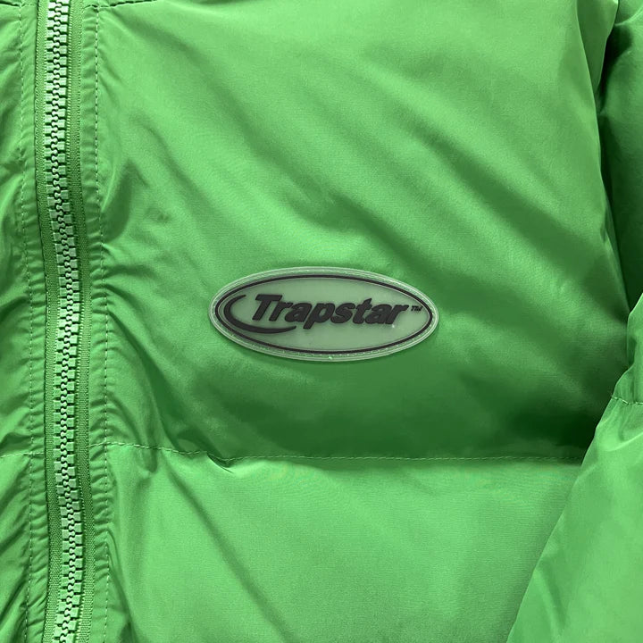 TRAPSTAR HYPERDRIVE HOODED PUFFER (GREEN)