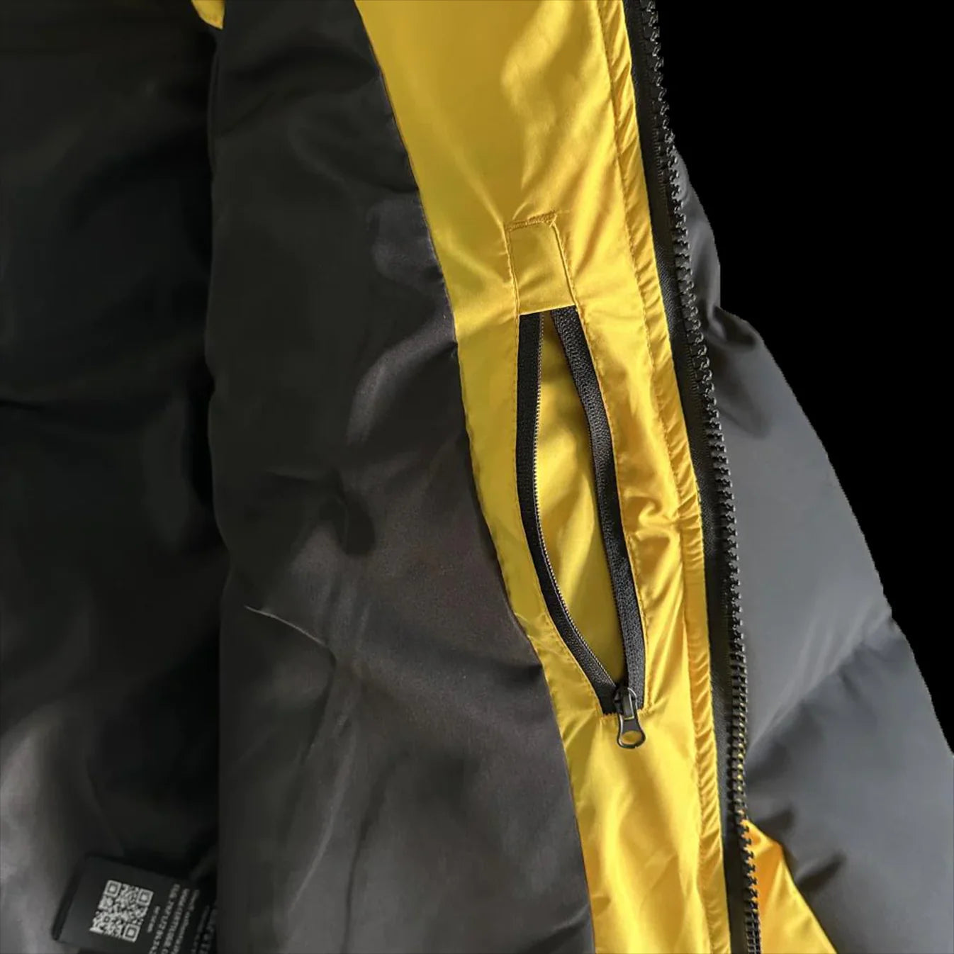 TRAPSTAR IRONGATE ARCH PUFFER AW23 (YELLOW/BLACK)