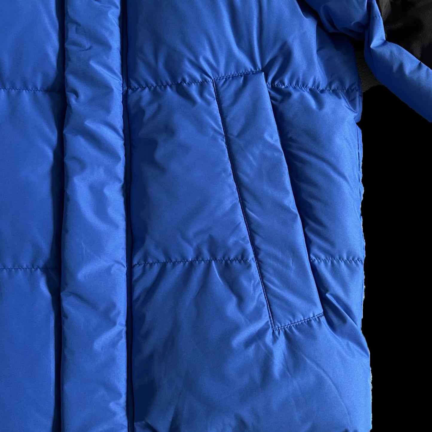 TRAPSTAR IRONGATE ARCH PUFFER AW23 (BLUE/BLACK)