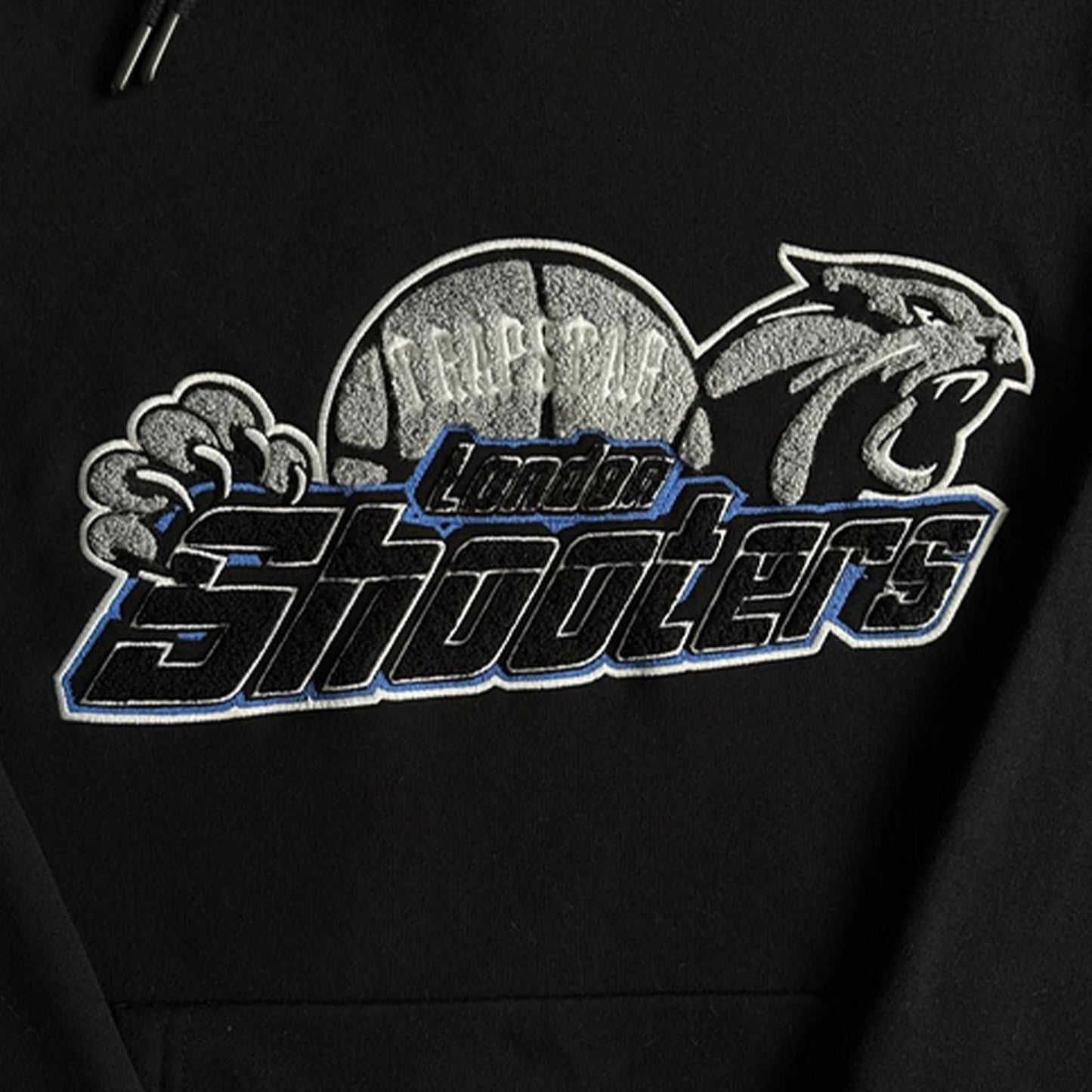 TRAPSTAR SHOOTERS 2.0 HOODIE TRACKSUIT (BLACK/BLUE)