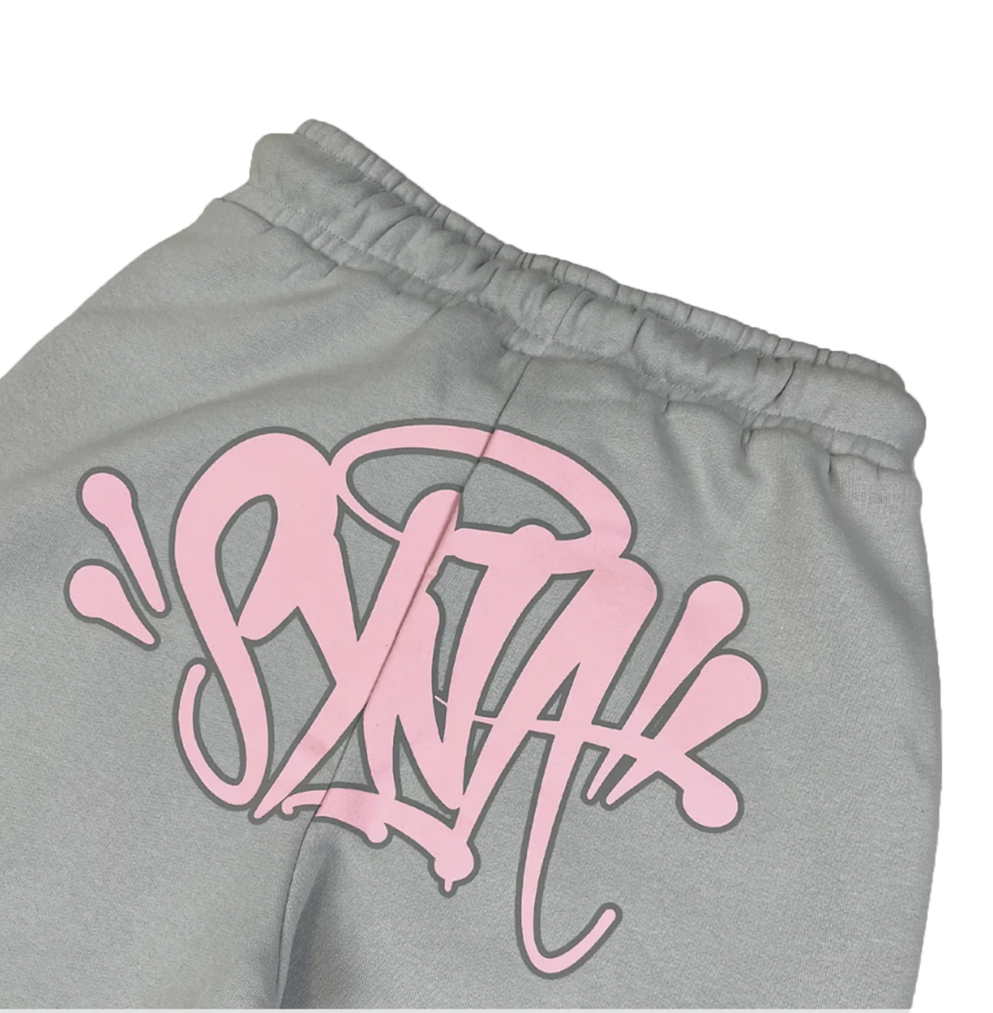 SYNAWORLD 'SYNA LOGO' TRACKSUIT - (GREY/PINK)