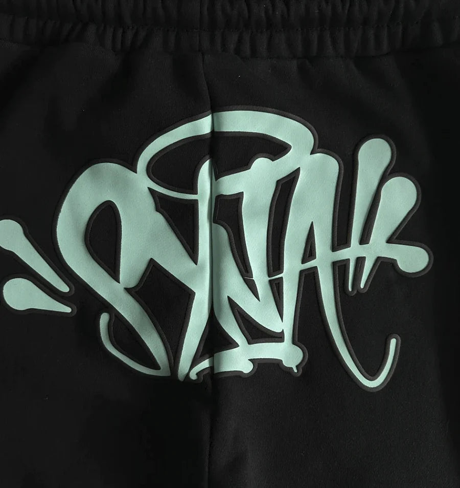 SYNAWORLD 'SYNA LOGO' TRACKSUIT - (BLACK/BLUE)