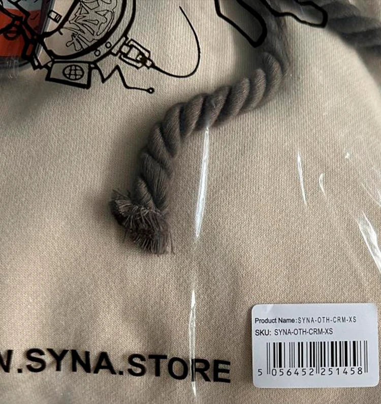 SYNAWORLD 'SYNA LOGO' TRACKSUIT - (CREAM)