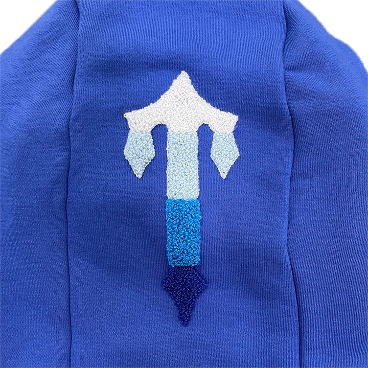 TRAPSTAR CHENILLE DECODED 2.0 HOODED TRACKSUIT (DAZZLING BLUE)