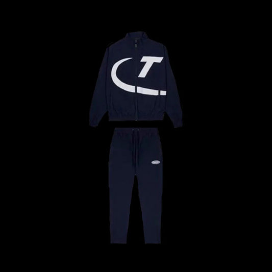 TRAPSTAR HYPER SHELLSUIT (NAVY/WHITE)