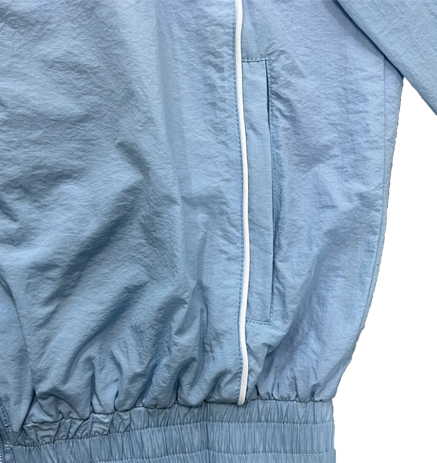 TRAPSTAR IRONGATE SHELL TRACKSUIT 2.0 (BLUE/WHITE)