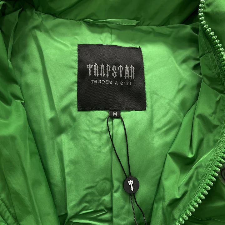 TRAPSTAR HYPERDRIVE HOODED PUFFER (GREEN)