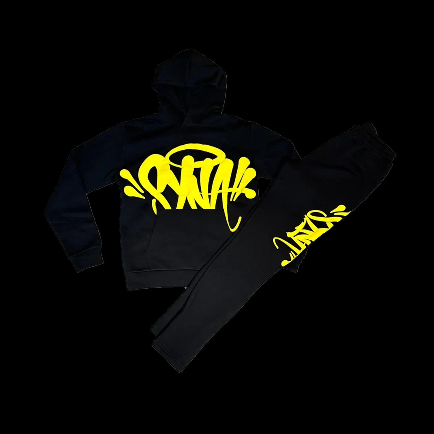 SYNAWORLD TEAM SYNA TRACKSUIT - (BLACK/YELLOW)