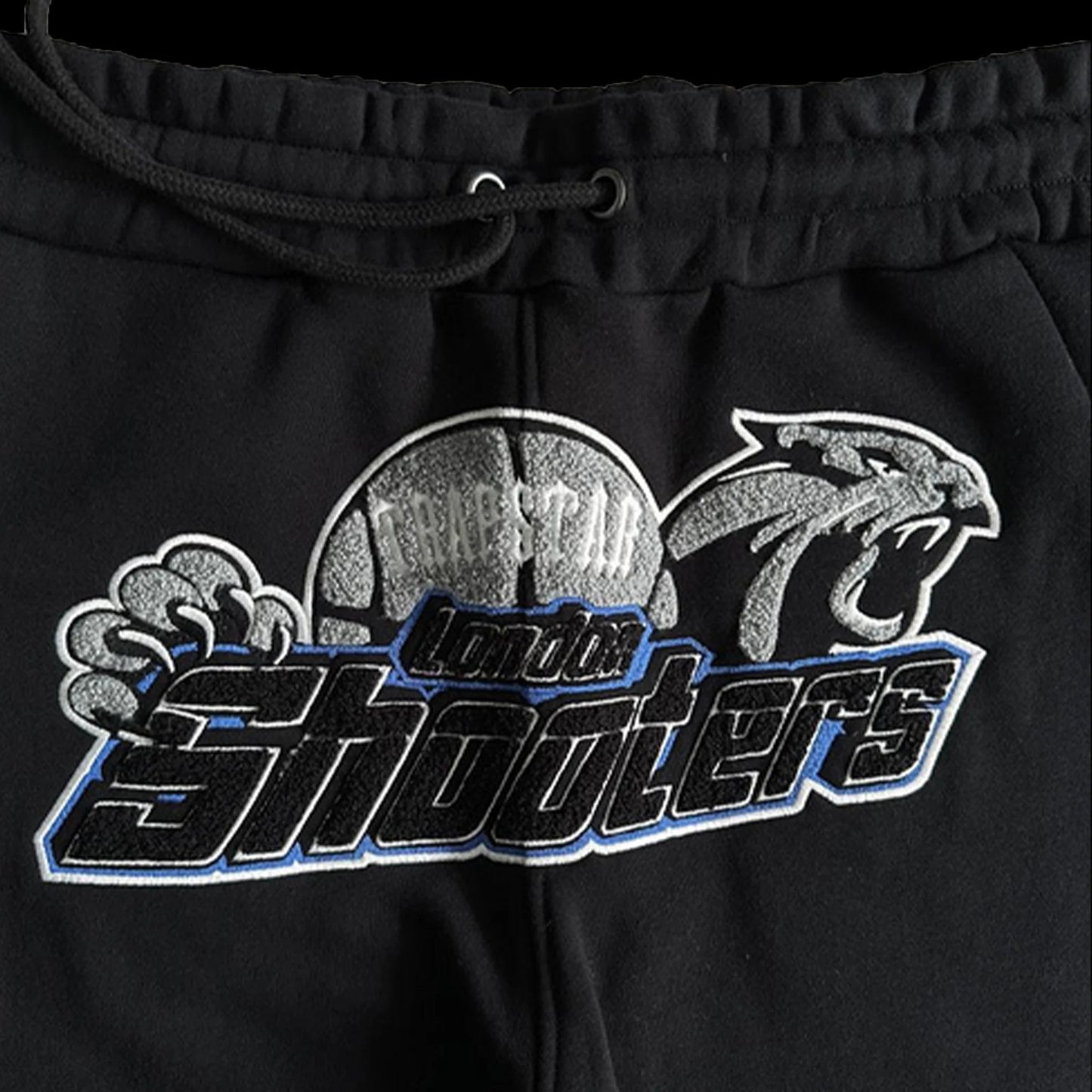 TRAPSTAR SHOOTERS 2.0 HOODIE TRACKSUIT (BLACK/BLUE)