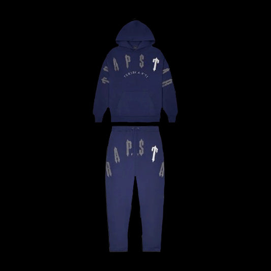 TRAPSTAR IRONGATE ARCH CHENILLE 2.0 TRACKSUIT (NAVY)