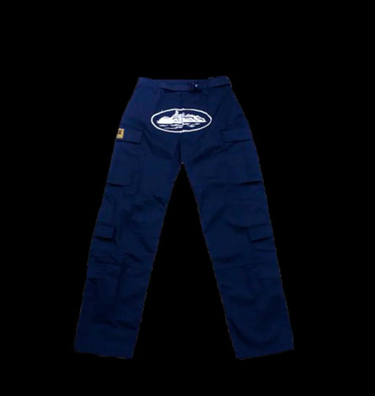 CORTEIZ GUERILLAZ CARGOS (NAVY BLUE)