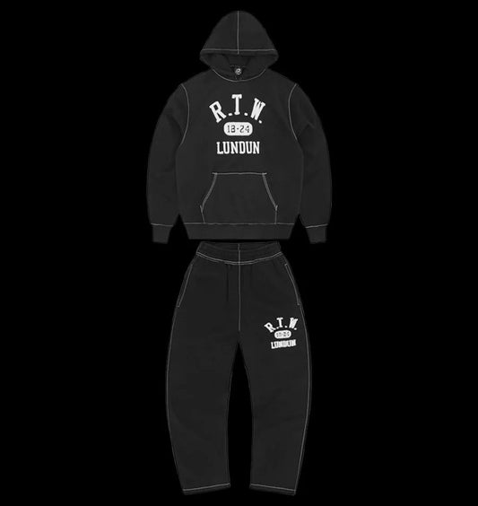 CORTEIZ RTW COLLEGE TRACKSUIT (BLACK)