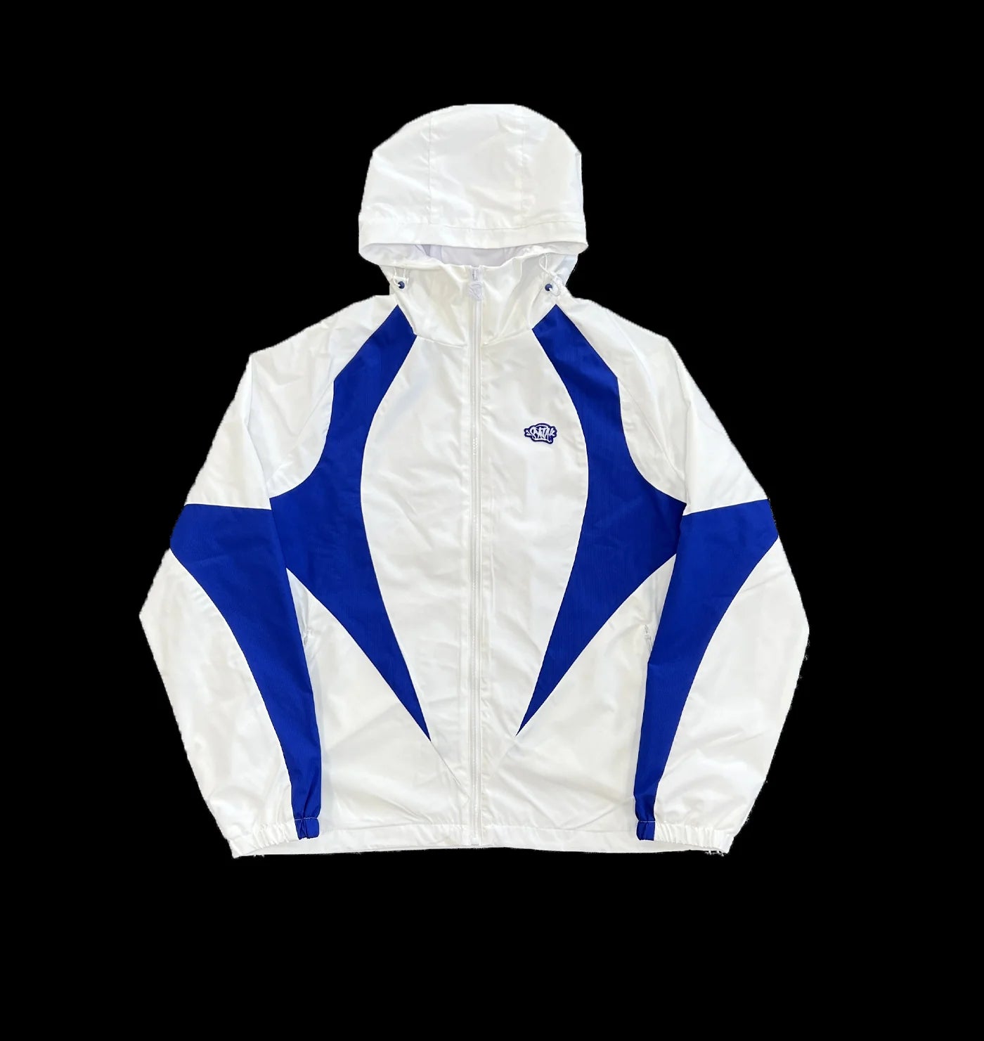 SYNA LOGO VORTEX WOVEN JACKET (WHITE/BLUE)