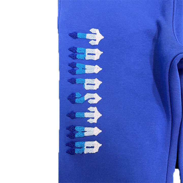 TRAPSTAR CHENILLE DECODED 2.0 HOODED TRACKSUIT (DAZZLING BLUE)