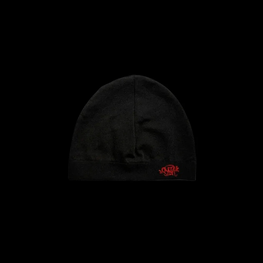 SYNA SKULL HAT - (BLACK/RED)